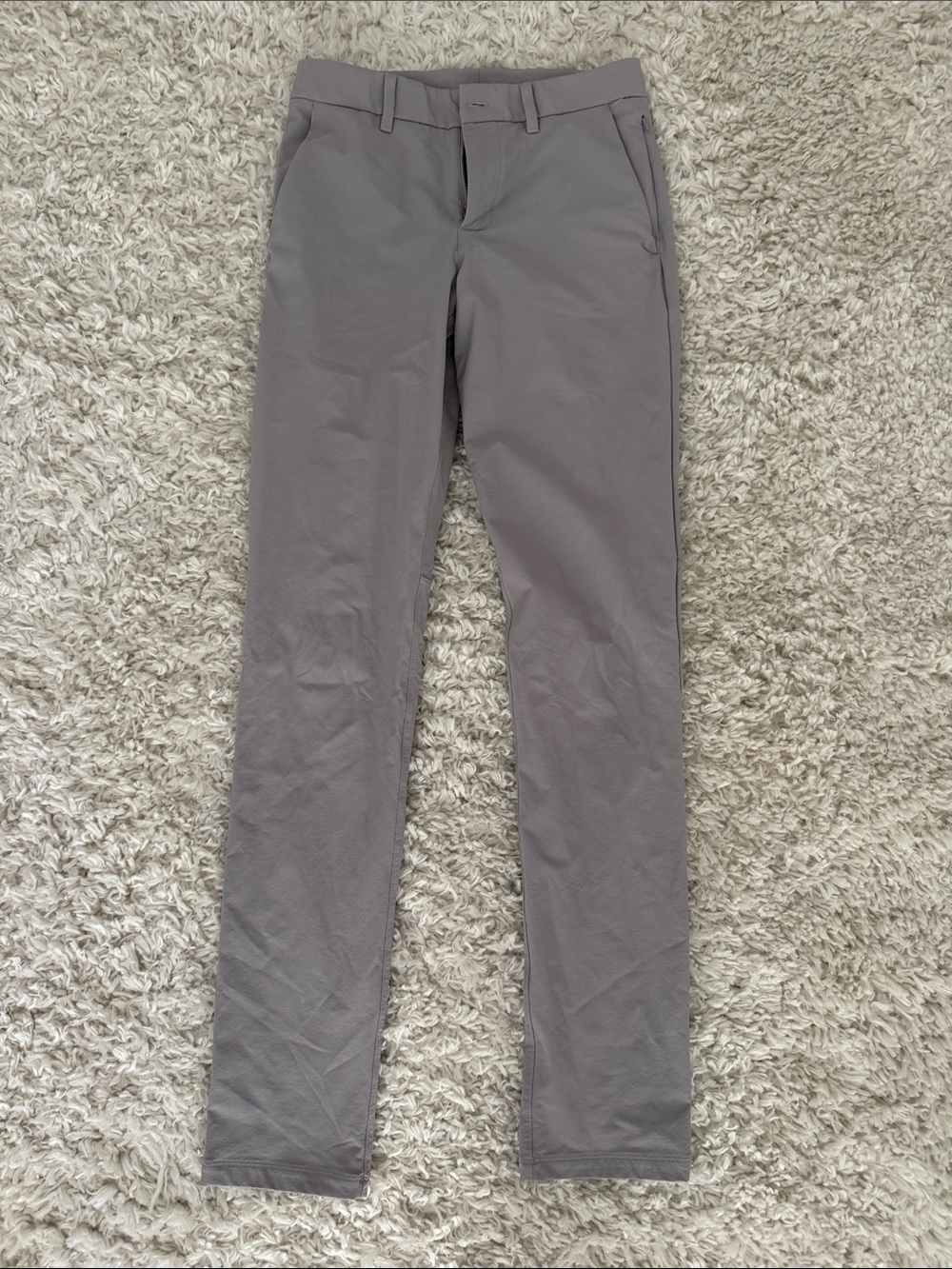 Women’s golf pant Slim Stretch Pants - Gray 34” inseam size 5/26